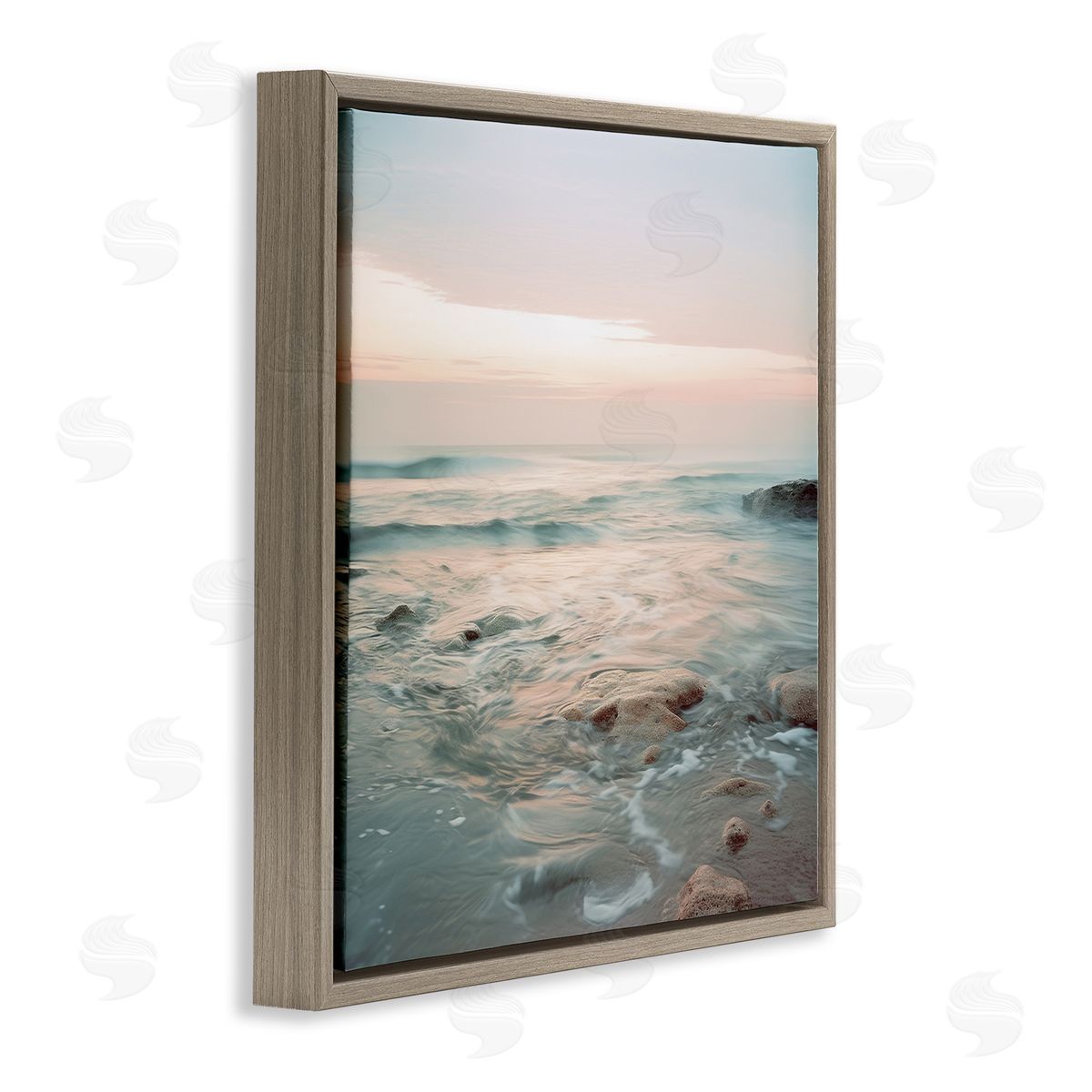 Lazar Studio Seabreeze Melodies Beach Canvas Wall Art Print