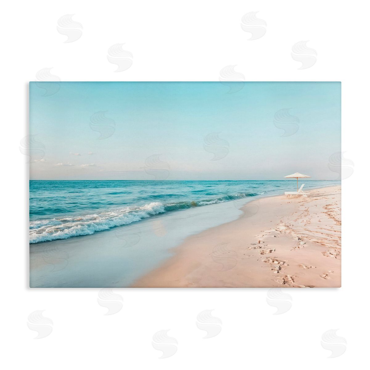 Lazar Studio Summer Sunlit Shoreline Canvas Wall Art Print