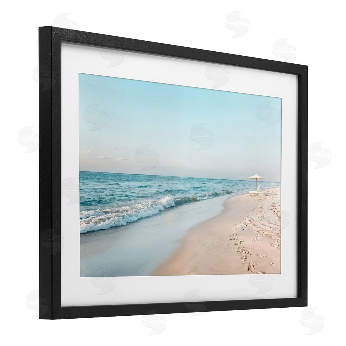 Lazar Studio Summer Sunlit Shoreline Canvas Wall Art Print
