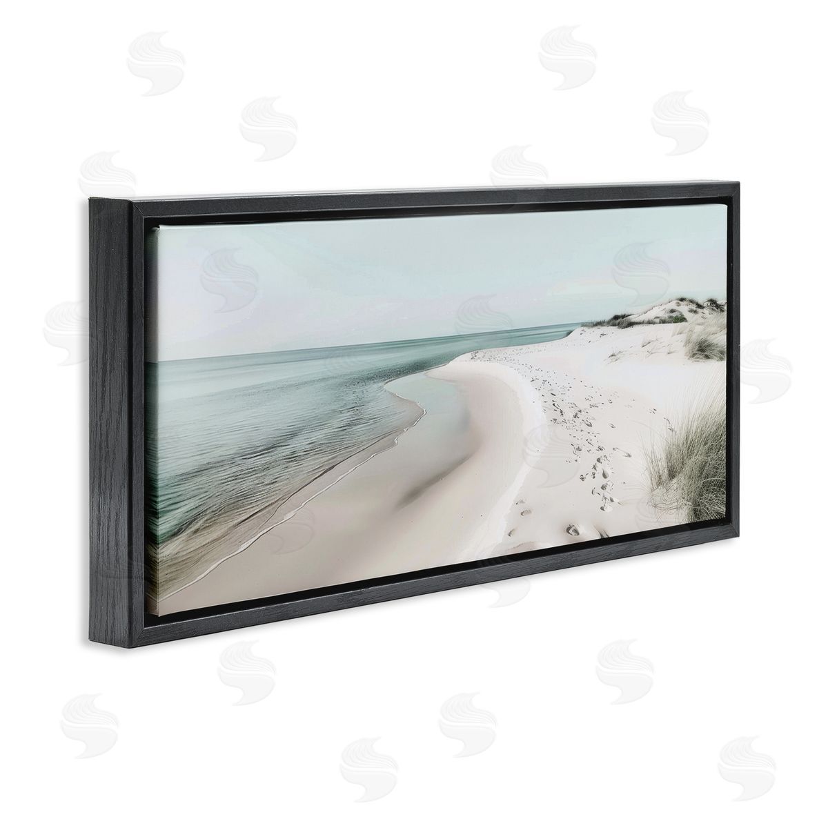 Lazar Studio Abstract Aquatic Beach Canvas Wall Art Print