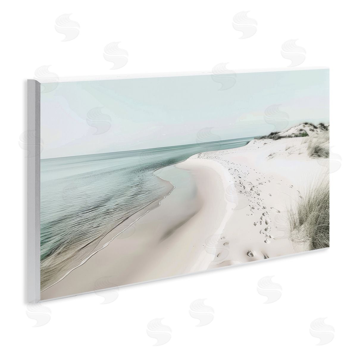 Lazar Studio Abstract Aquatic Beach Canvas Wall Art Print