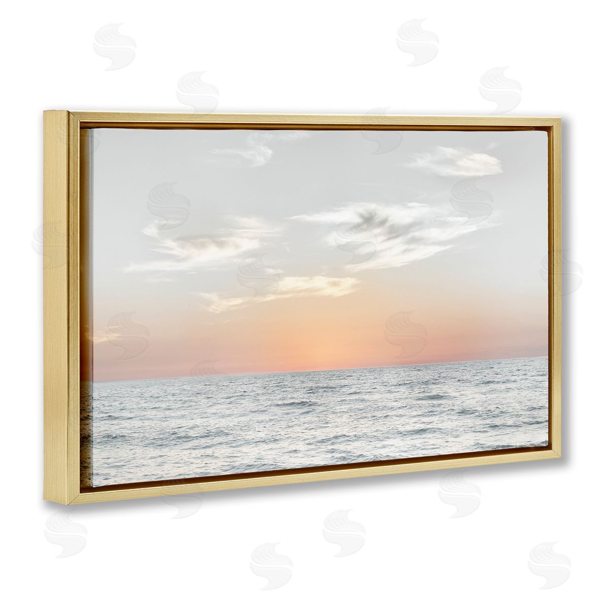 Karin Connolly Dancing Surf Beach Waves Canvas Wall Art Print