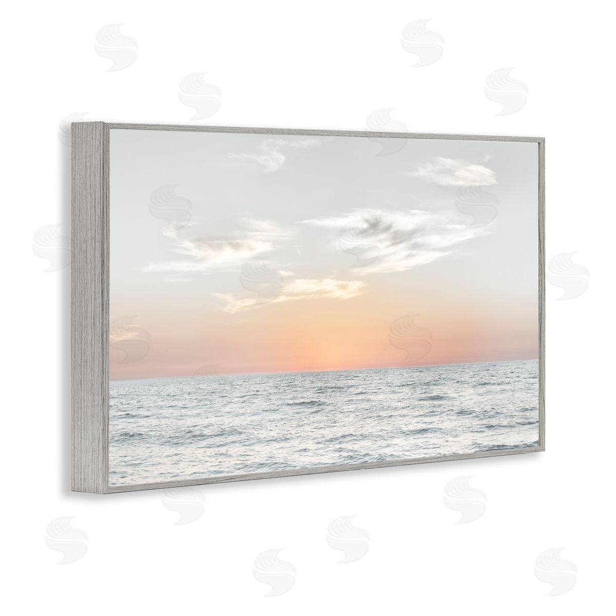 Karin Connolly Dancing Surf Beach Waves Canvas Wall Art Print