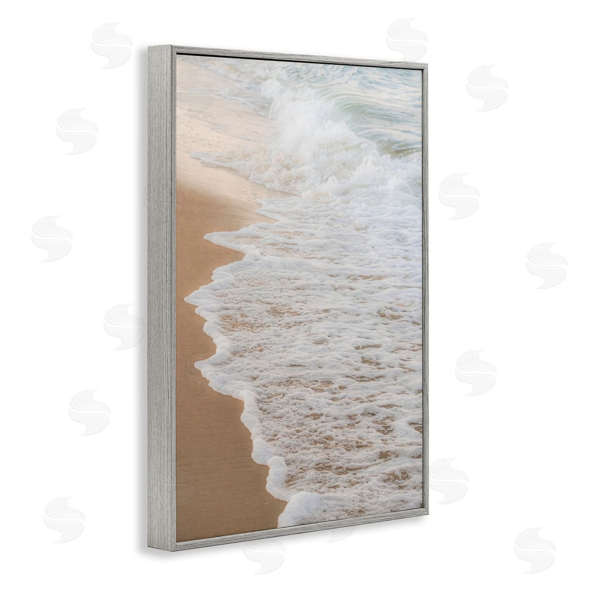 J:L Design Eternal Crest Shoreline Canvas Wall Art Print