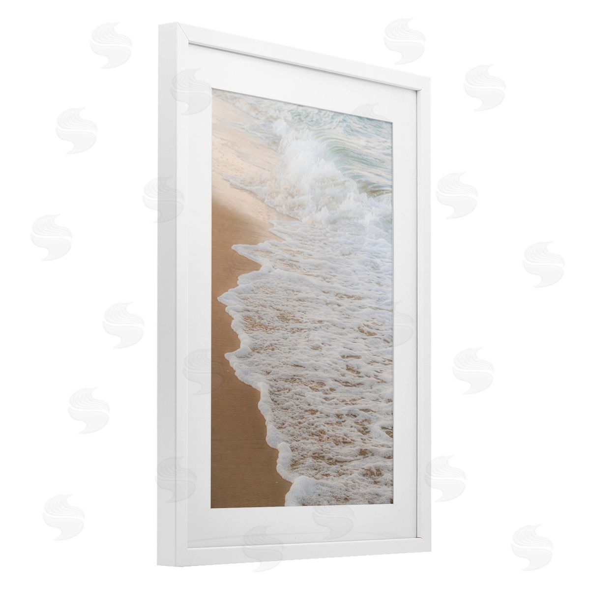 J:L Design Eternal Crest Shoreline Canvas Wall Art Print