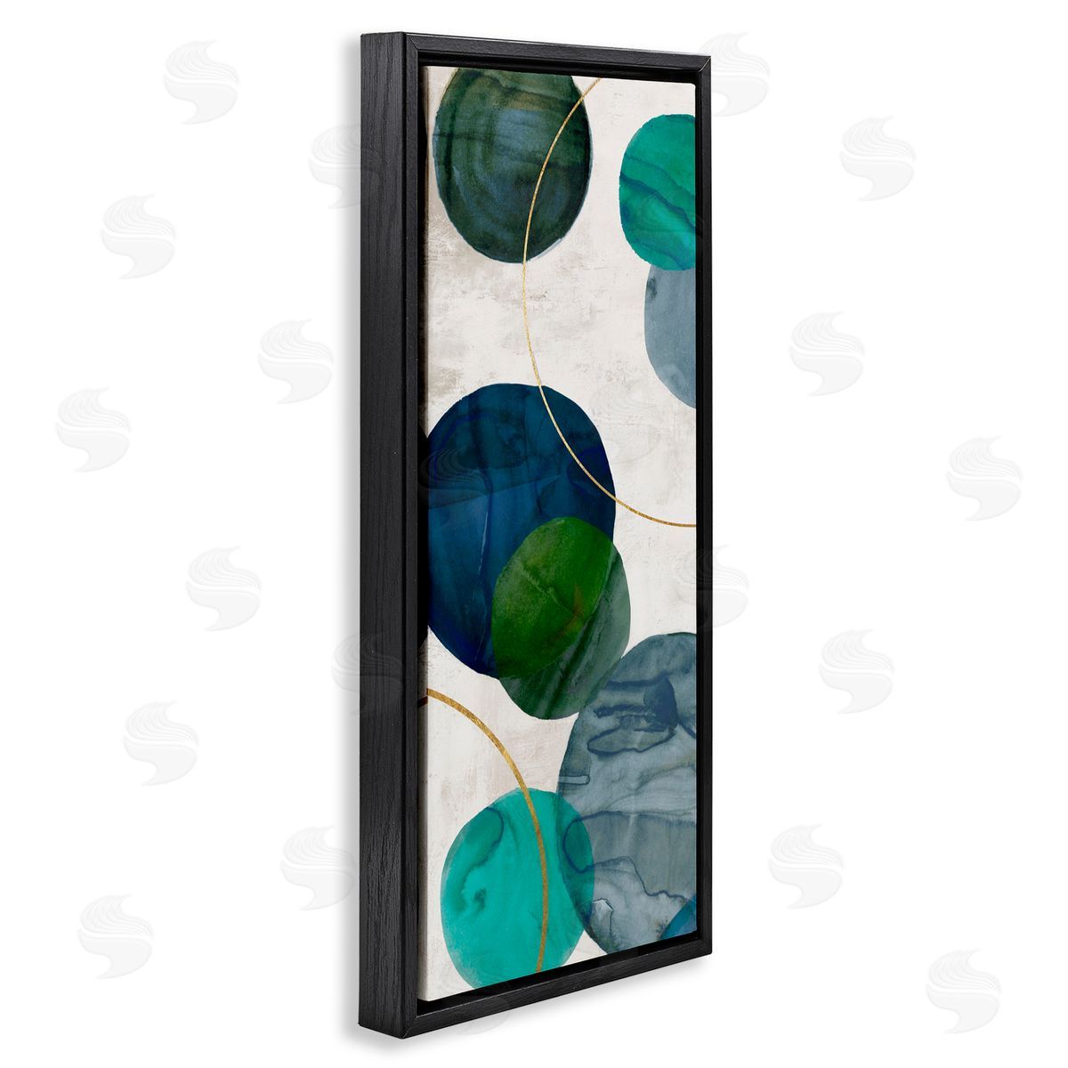 Jacob Q Rotating Flow Geometrics Canvas Wall Art Print