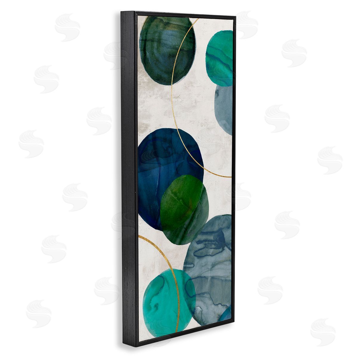 Jacob Q Rotating Flow Geometrics Canvas Wall Art Print