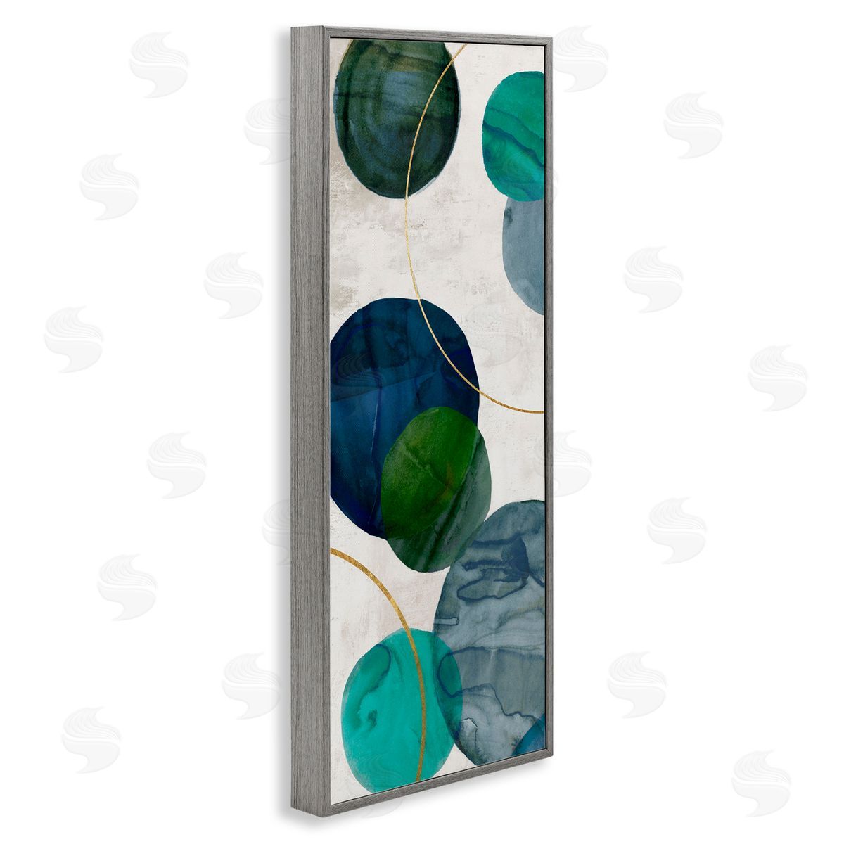 Jacob Q Rotating Flow Geometrics Canvas Wall Art Print