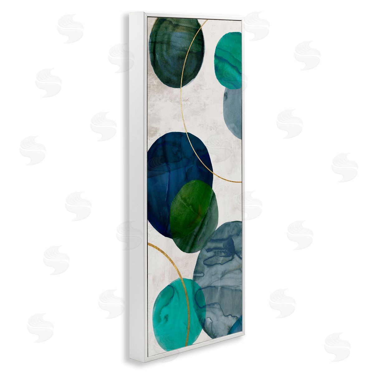 Jacob Q Rotating Flow Geometrics Canvas Wall Art Print