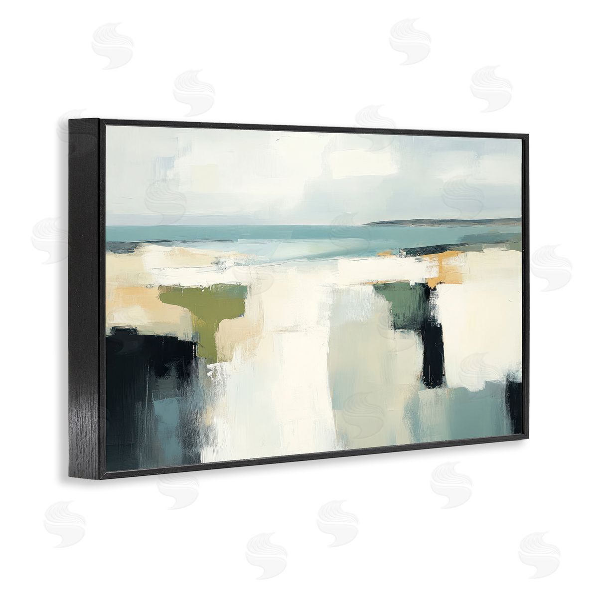 Irena Orlov Pastel Brushed Plains Canvas Wall Art Print