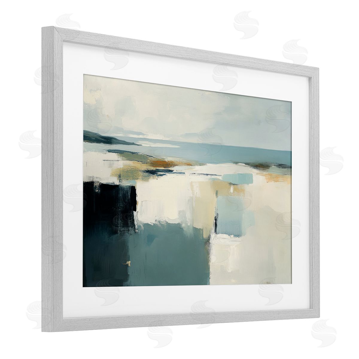Irena Orlov Pastel Plains Abstraction Canvas Wall Art Print