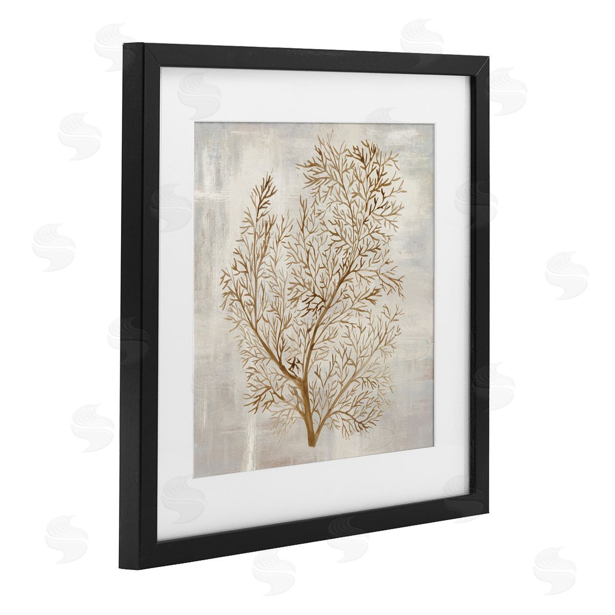 Hannah Dawson Beige Tides Botanical Canvas Wall Art Print