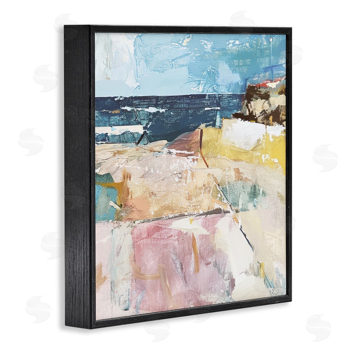 Raymond Powers Modern Echoes Of Light Canvas Wall Art Print