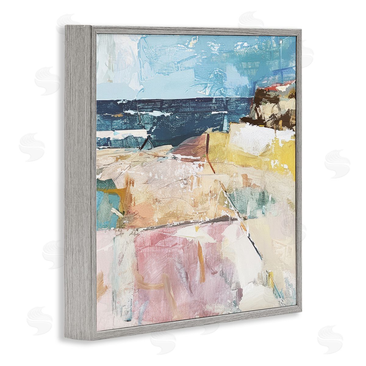 Raymond Powers Modern Echoes Of Light Canvas Wall Art Print