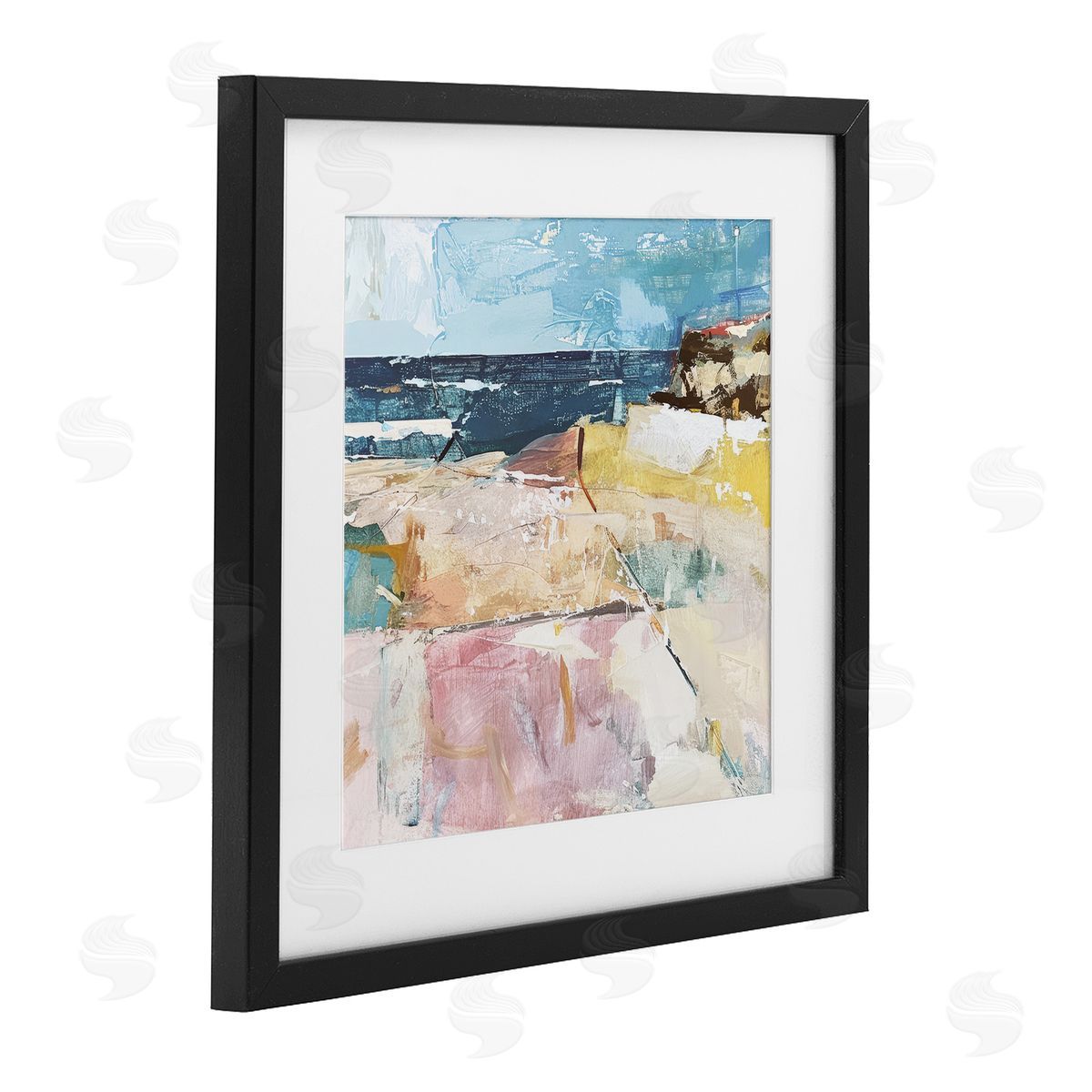 Raymond Powers Modern Echoes Of Light Canvas Wall Art Print