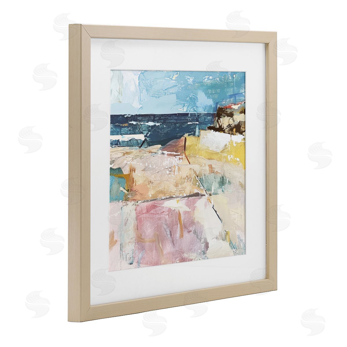 Raymond Powers Modern Echoes Of Light Canvas Wall Art Print