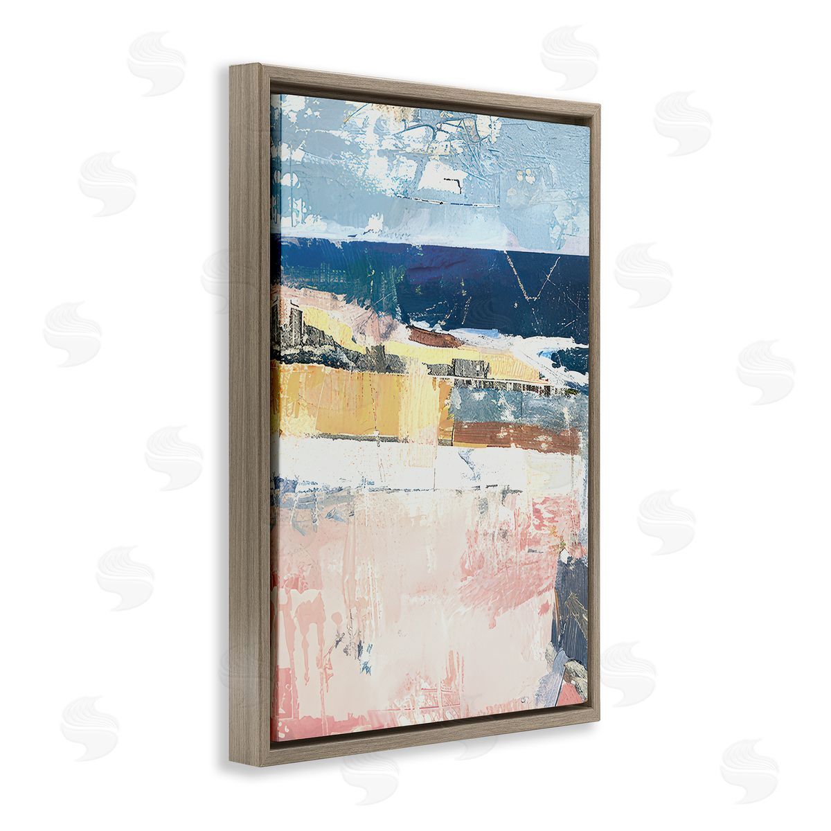 Raymond Powers Dynamic Echoes Of Light Canvas Wall Art Print