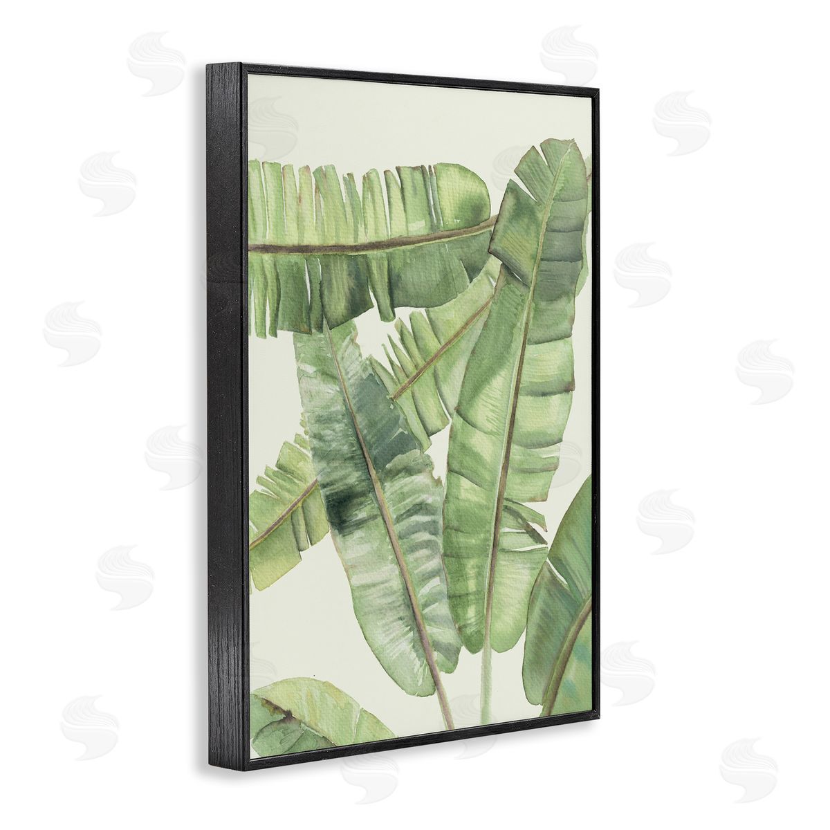 Errico & Slyp Banana Leaves Layered Canvas Wall Art Print
