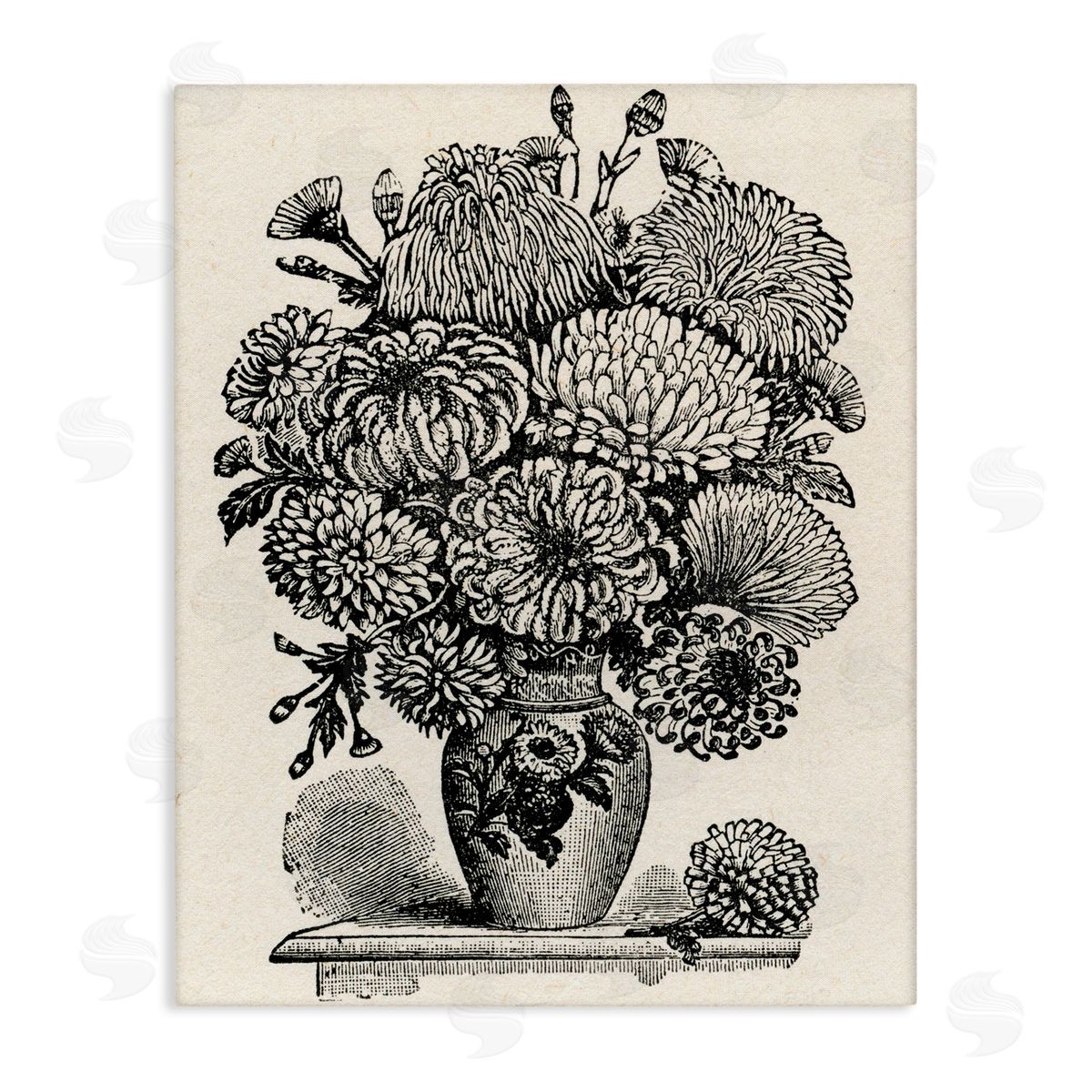 Karen Smith Past Flowers Bouquet Canvas Wall Art Print