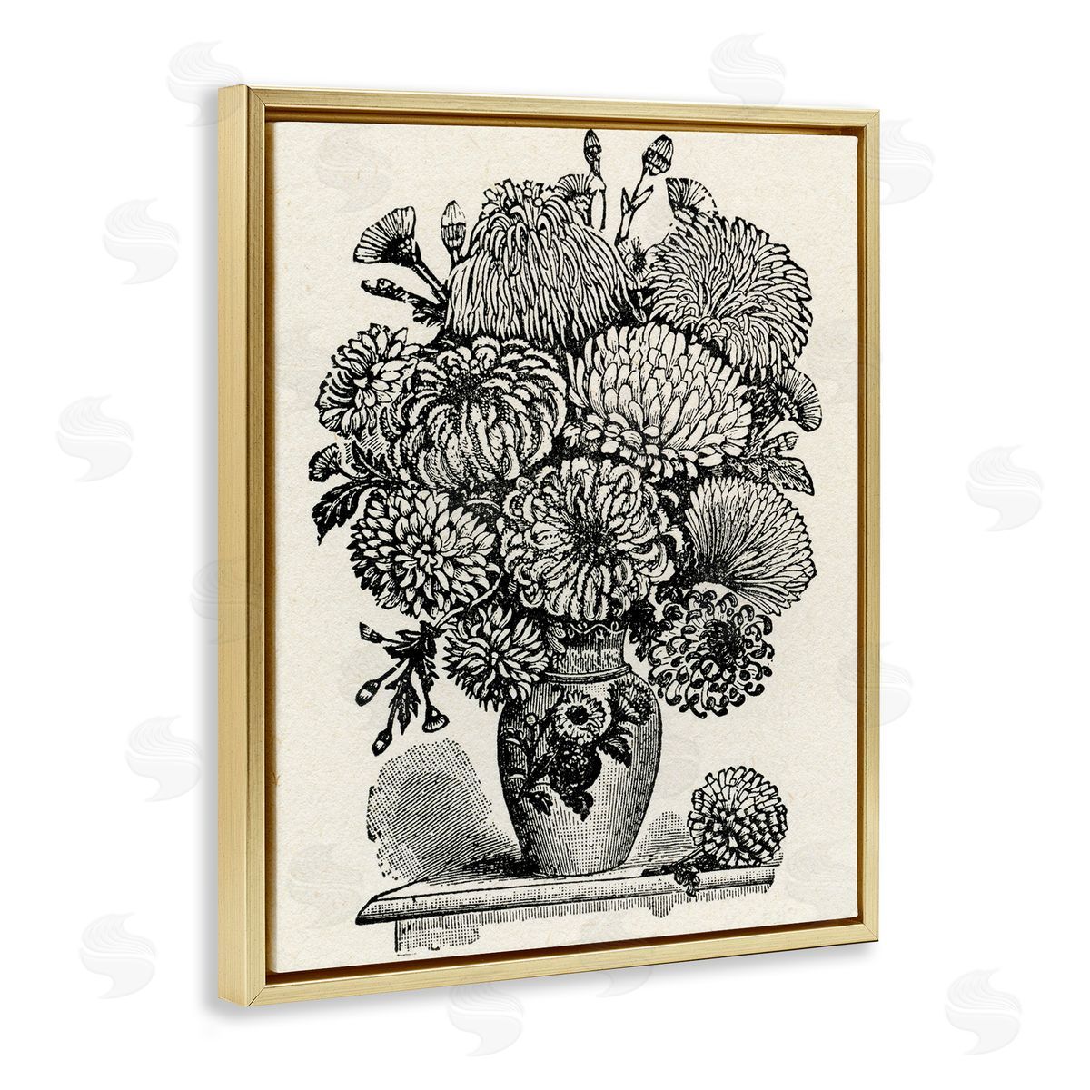 Karen Smith Past Flowers Bouquet Canvas Wall Art Print