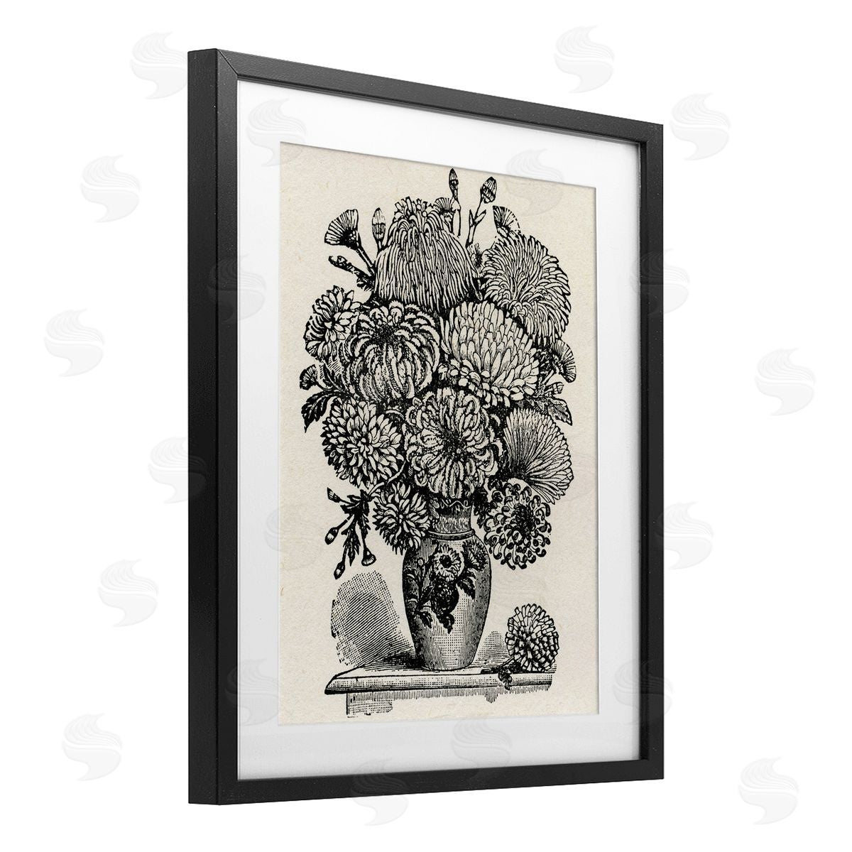 Karen Smith Past Flowers Bouquet Canvas Wall Art Print