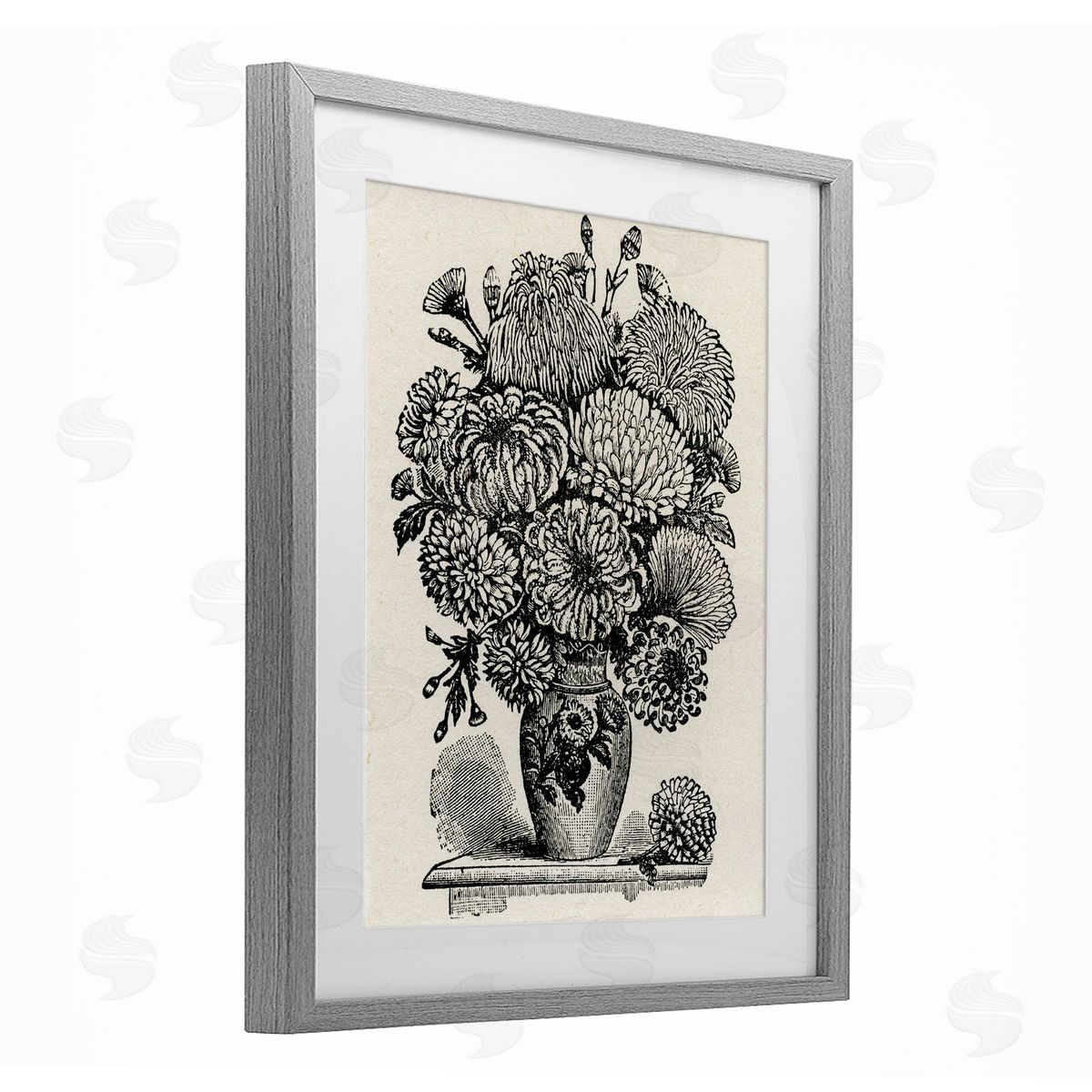 Karen Smith Past Flowers Bouquet Canvas Wall Art Print