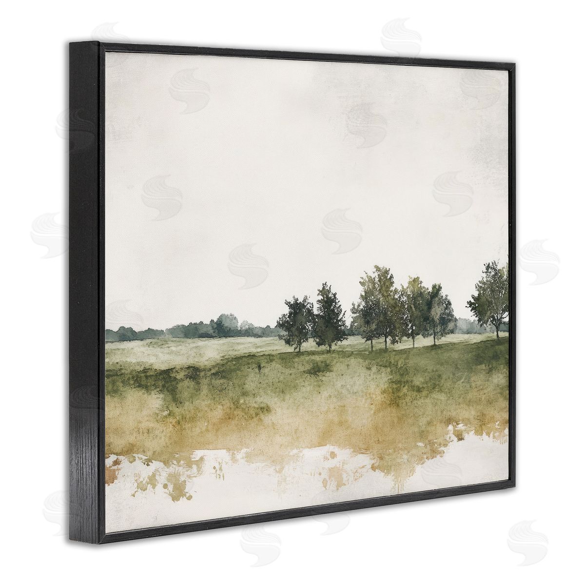 Mona Grace Earthy Still Woodland Canvas Wall Art Print