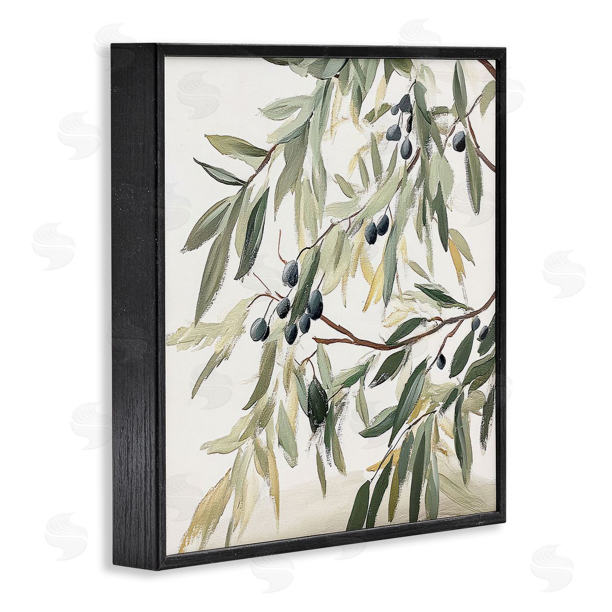 Mona Grace Petals In Pastel Canvas Wall Art Print