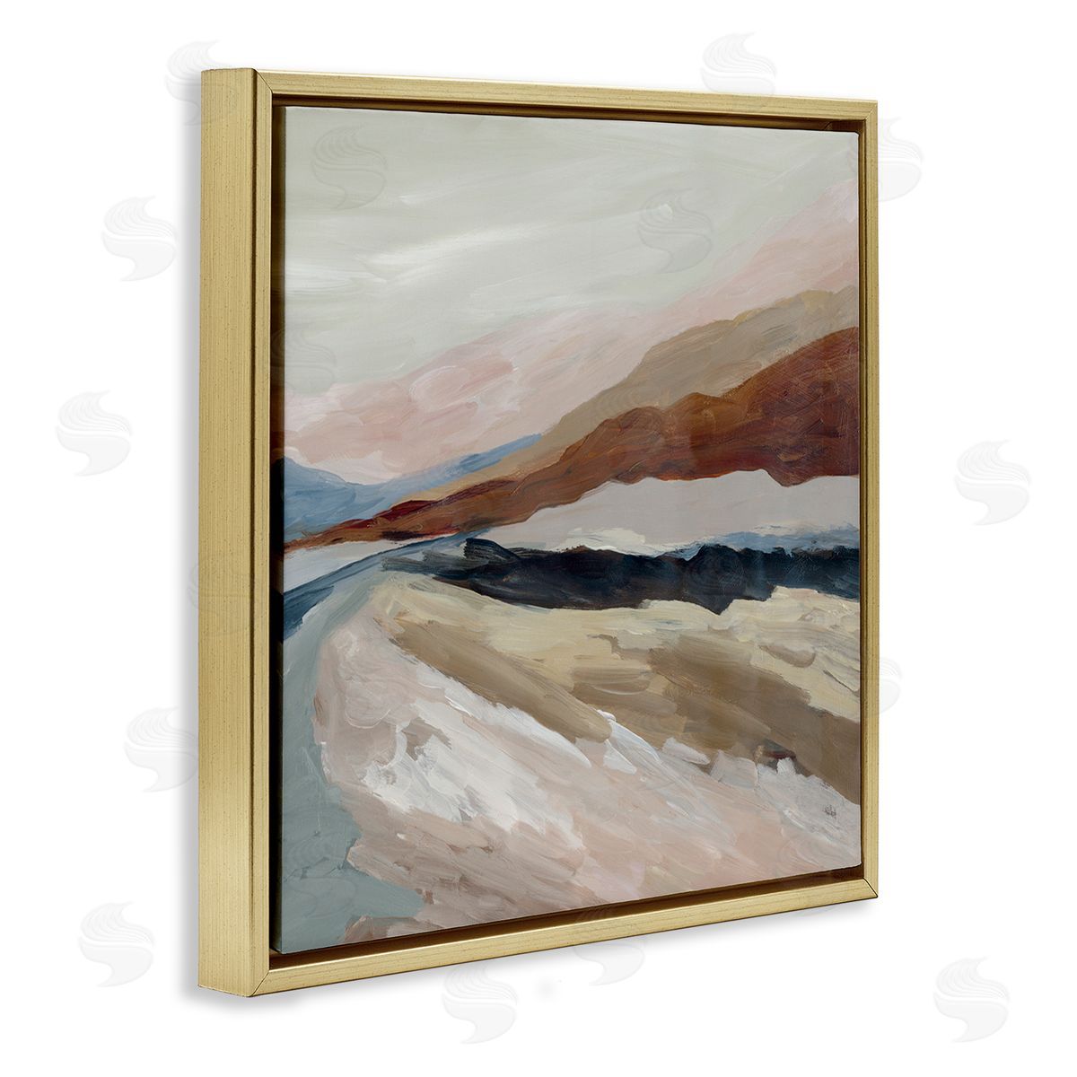 Jacob Q Shadows Of Dusk Landscape Canvas Wall Art Print