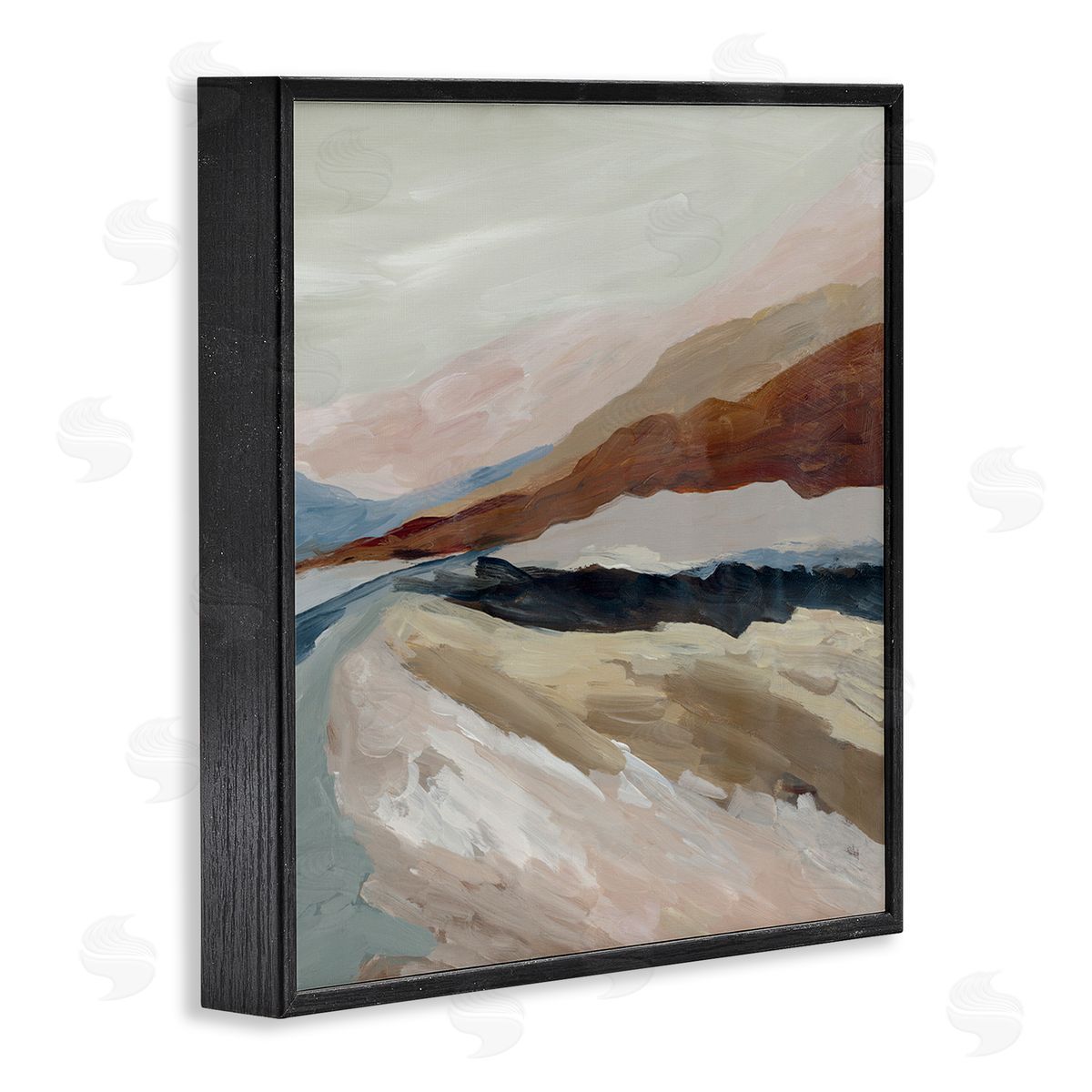 Jacob Q Shadows Of Dusk Landscape Canvas Wall Art Print