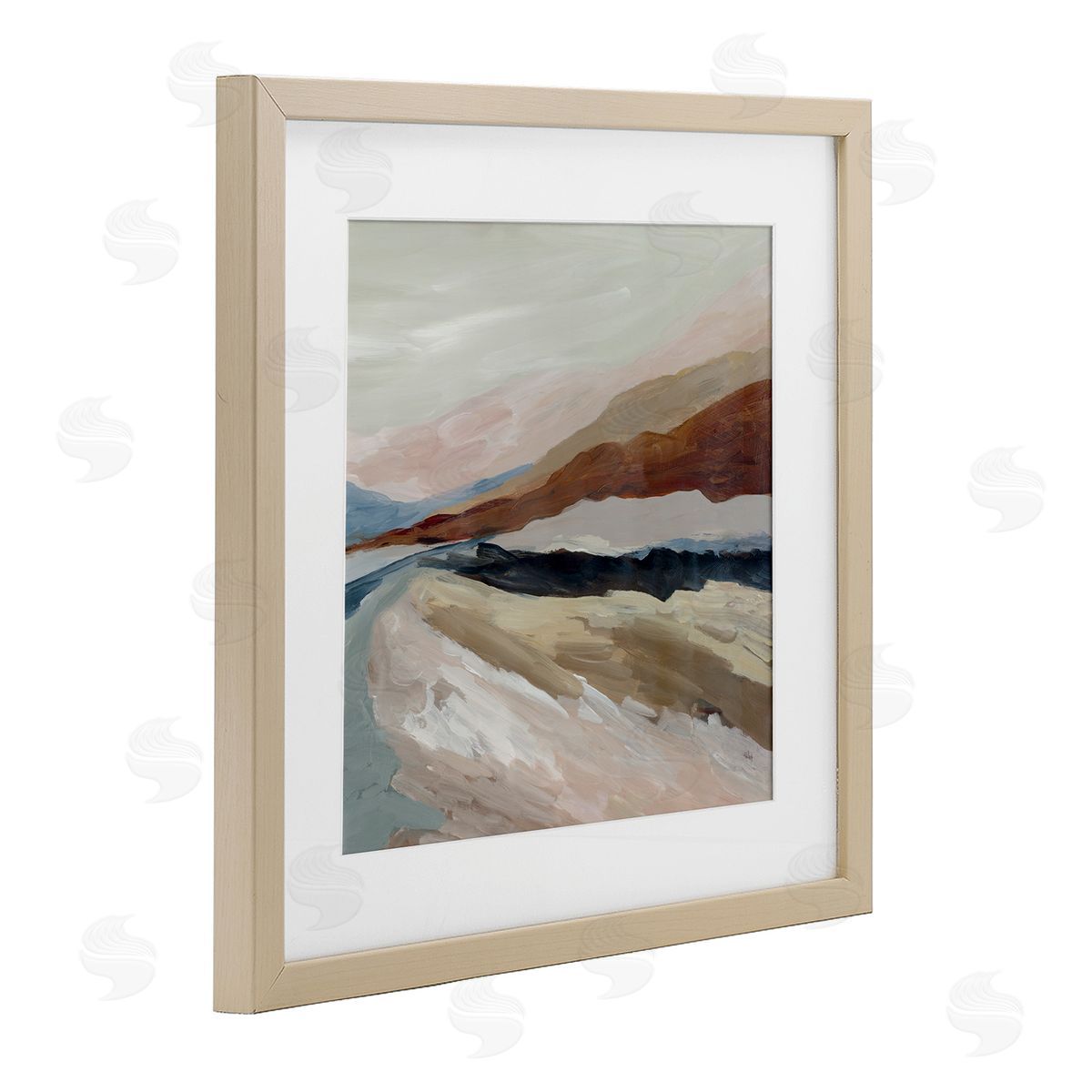 Jacob Q Shadows Of Dusk Landscape Canvas Wall Art Print