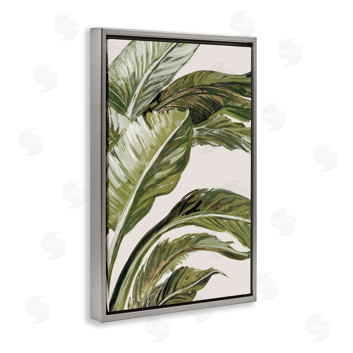 Jacob Q Green Tropical Hues Canvas Wall Art Print