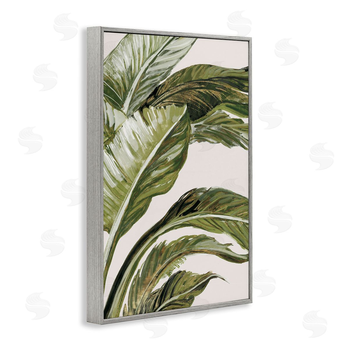 Jacob Q Green Tropical Hues Canvas Wall Art Print