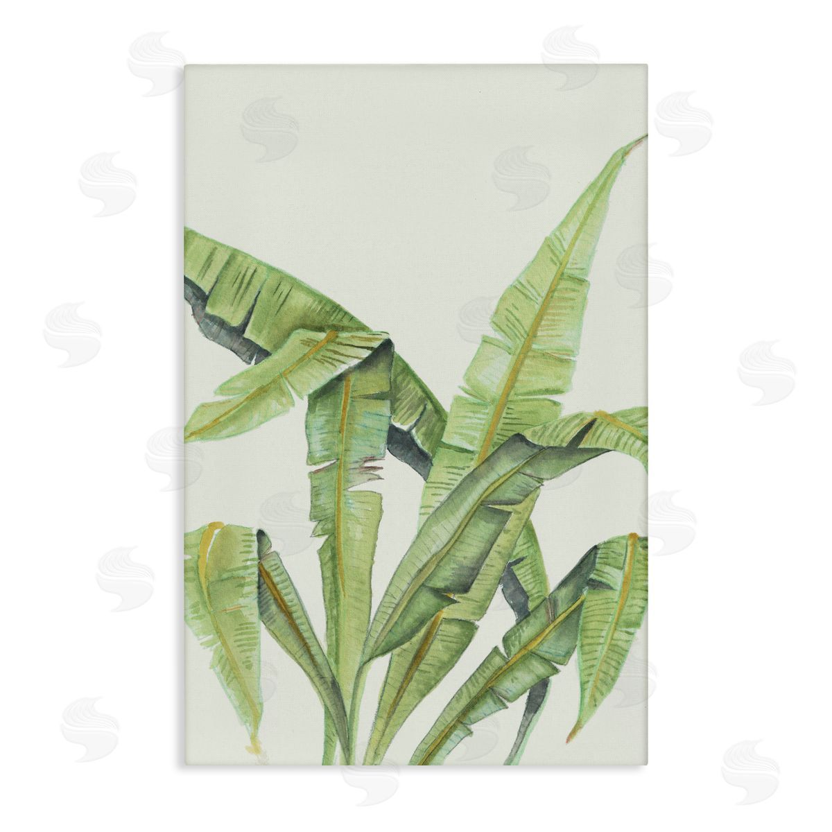 Errico & Slyp Anse Lazio Tropical Greenery Canvas Wall Art Print