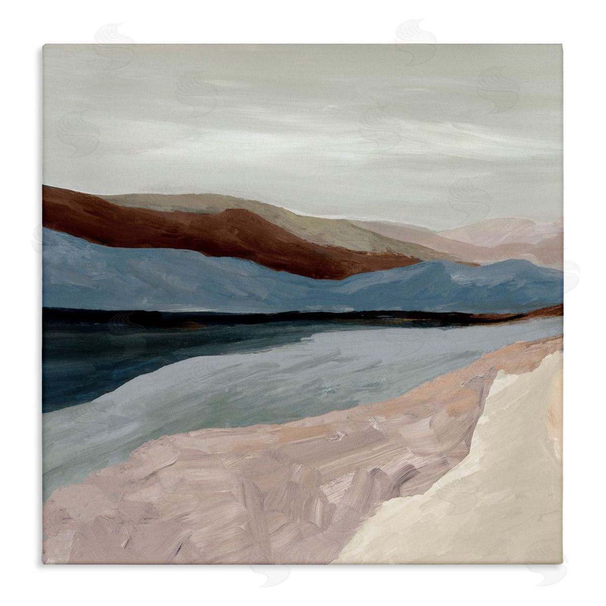 Jacob Q Endless West Landscape Canvas Wall Art Print