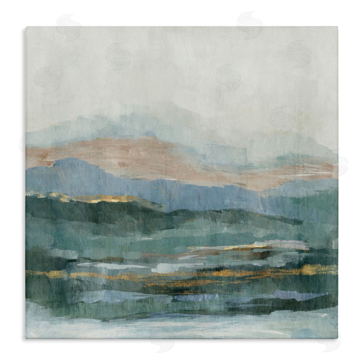 Jacob Q Seaside Summits Landscape Canvas Wall Art Print