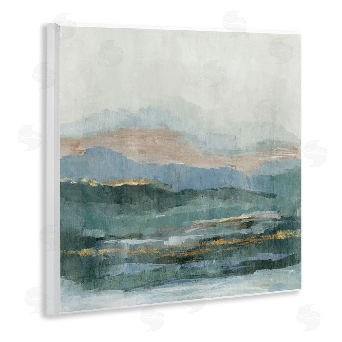 Jacob Q Seaside Summits Landscape Canvas Wall Art Print