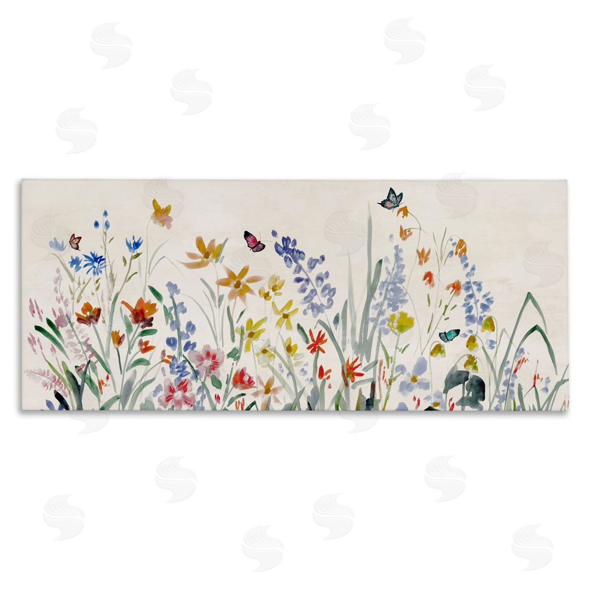 Jacob Q Wildflower Whispers Garden Canvas Wall Art Print
