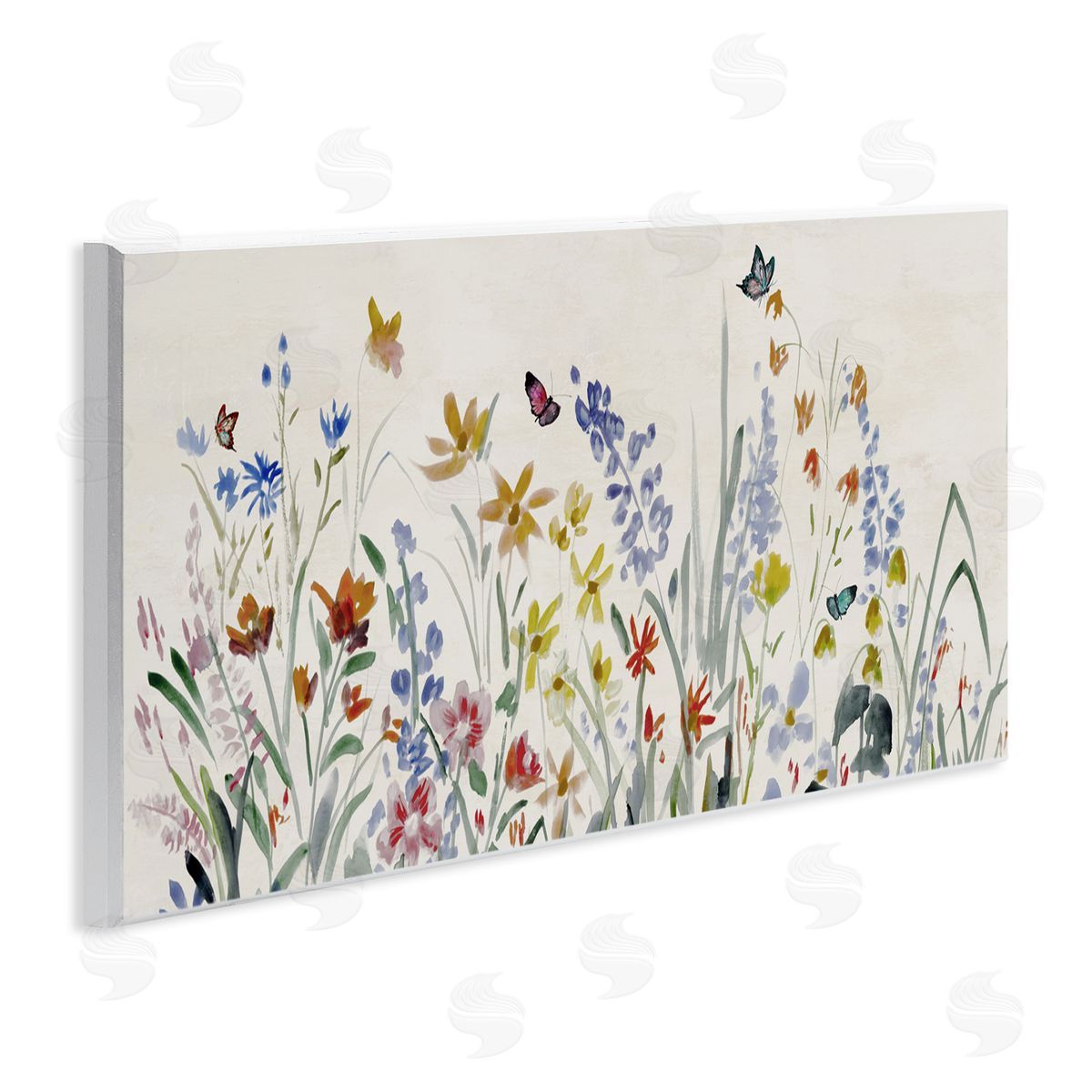 Jacob Q Wildflower Whispers Garden Canvas Wall Art Print