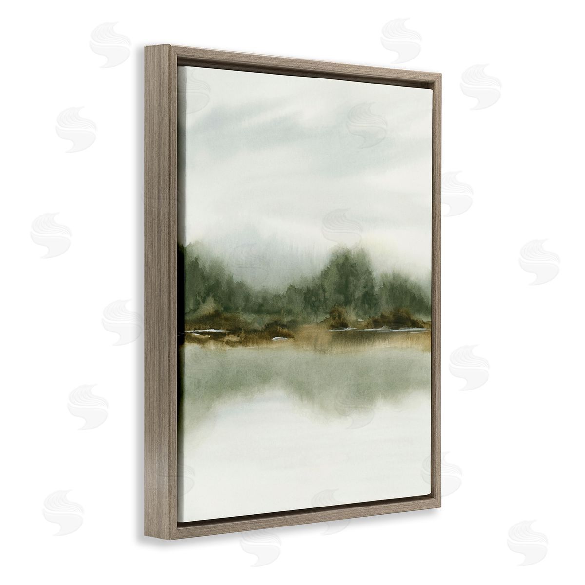 1x Embracing Green Landscape Canvas Wall Art Print