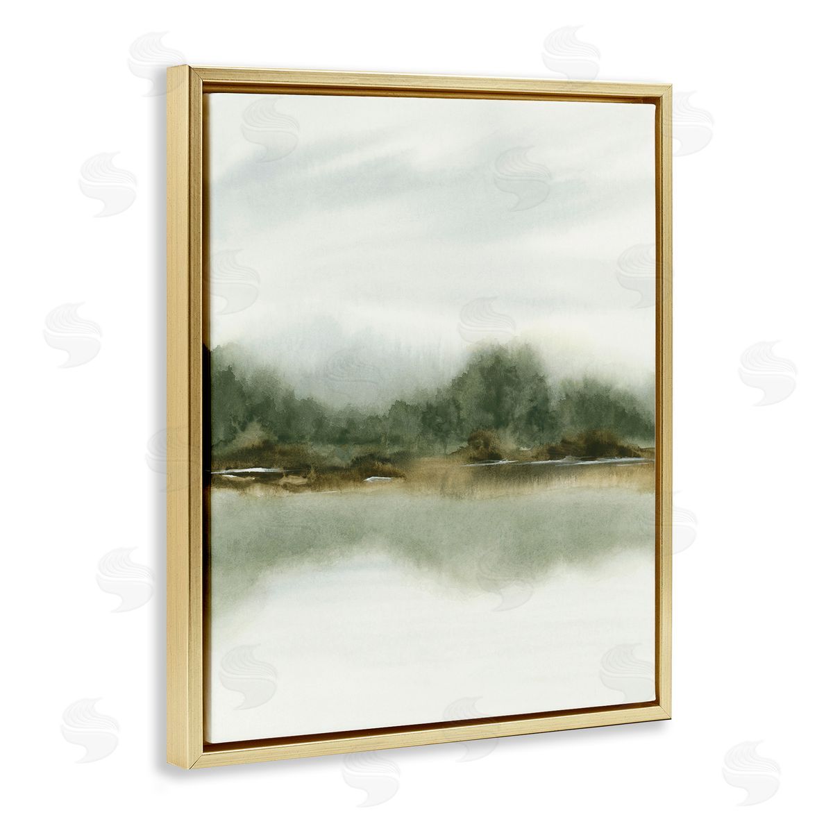 1x Embracing Green Landscape Canvas Wall Art Print