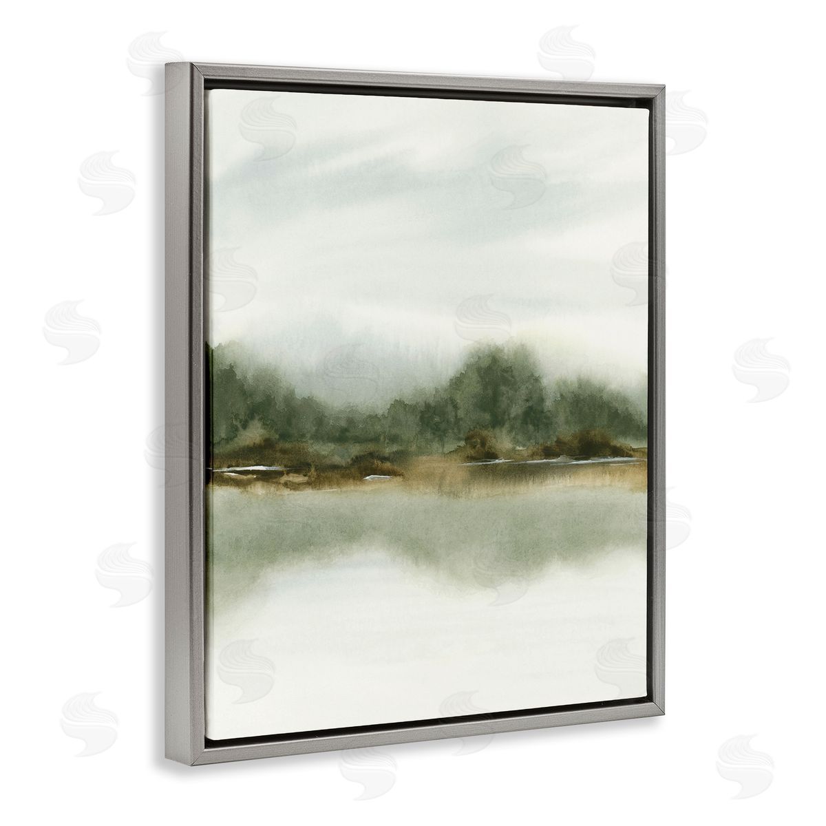 1x Embracing Green Landscape Canvas Wall Art Print