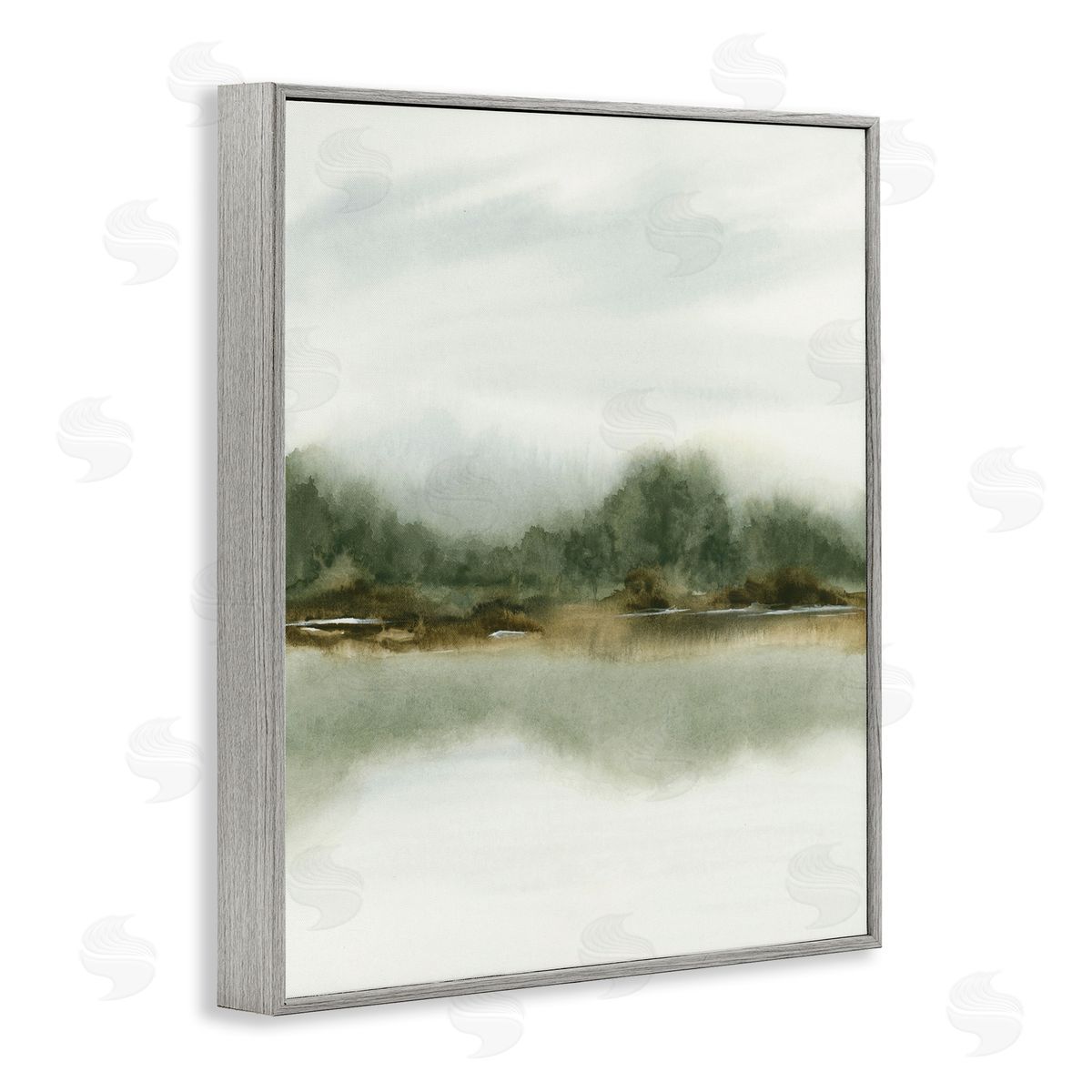 1x Embracing Green Landscape Canvas Wall Art Print