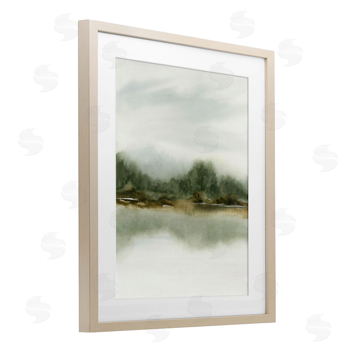 1x Embracing Green Landscape Canvas Wall Art Print