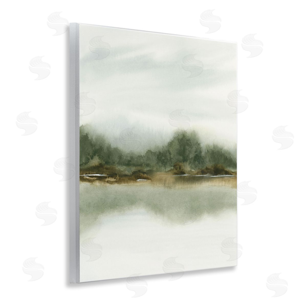 1x Embracing Green Landscape Canvas Wall Art Print