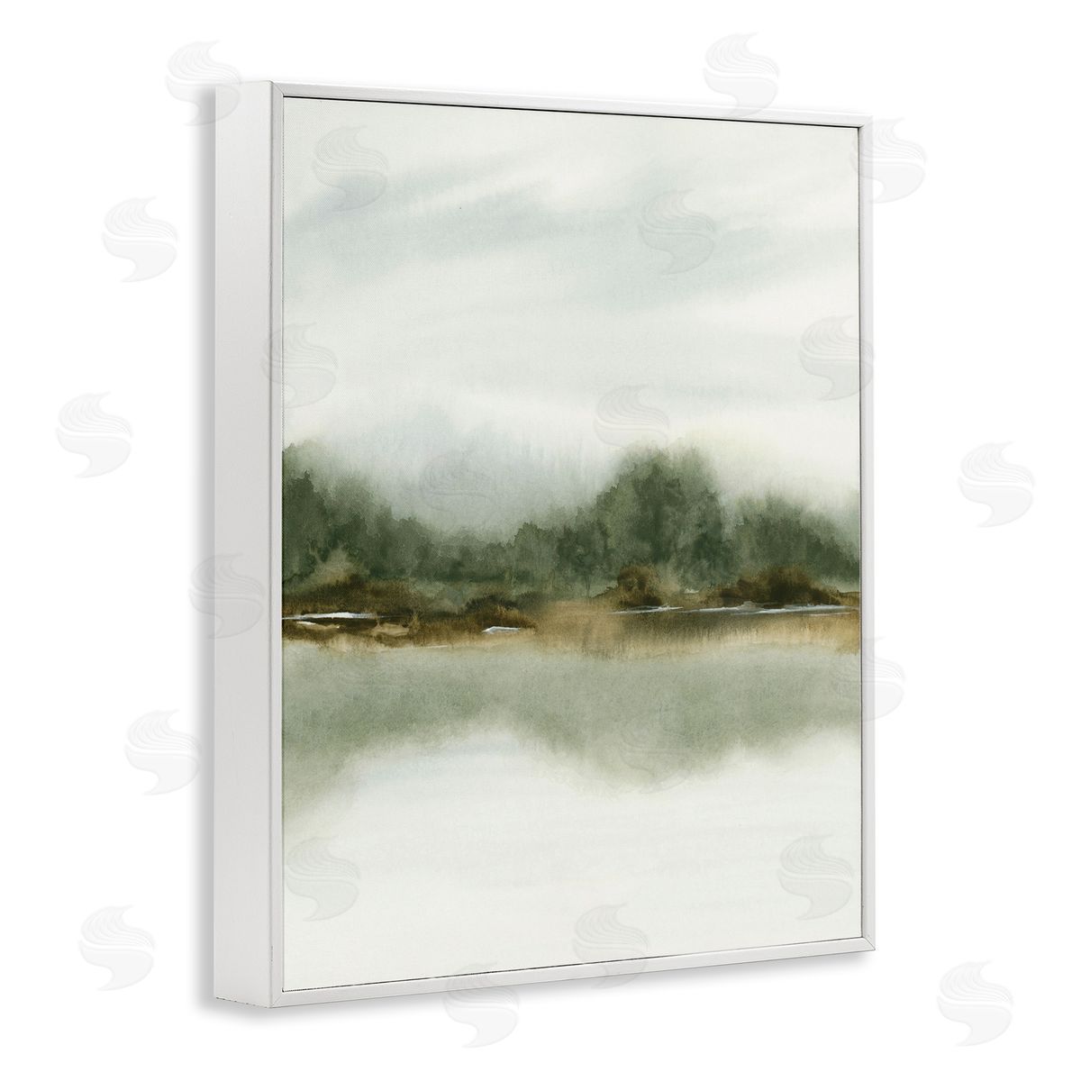 1x Embracing Green Landscape Canvas Wall Art Print