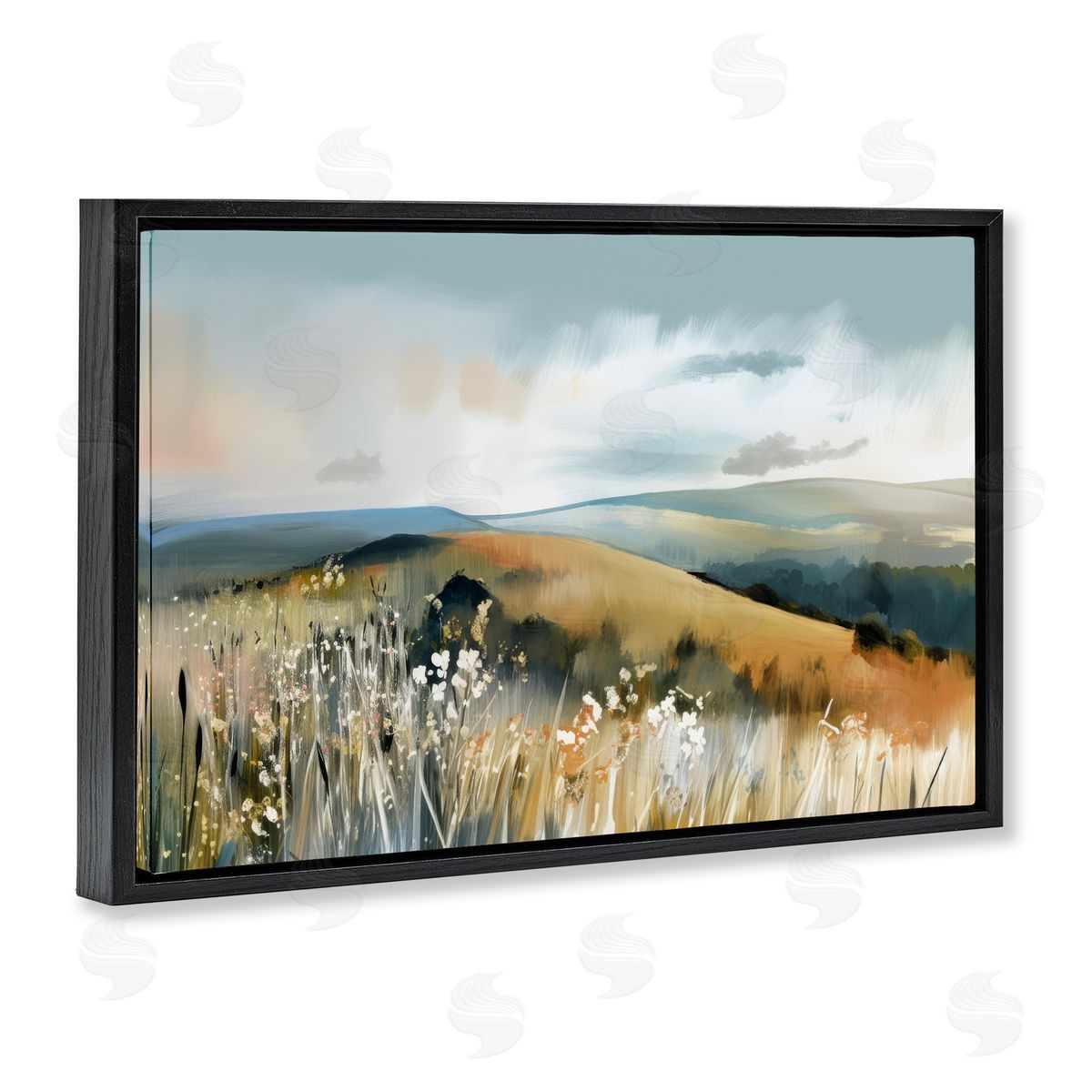 Elara Yasna Coastal Expressions Landscape Canvas Wall Art Print