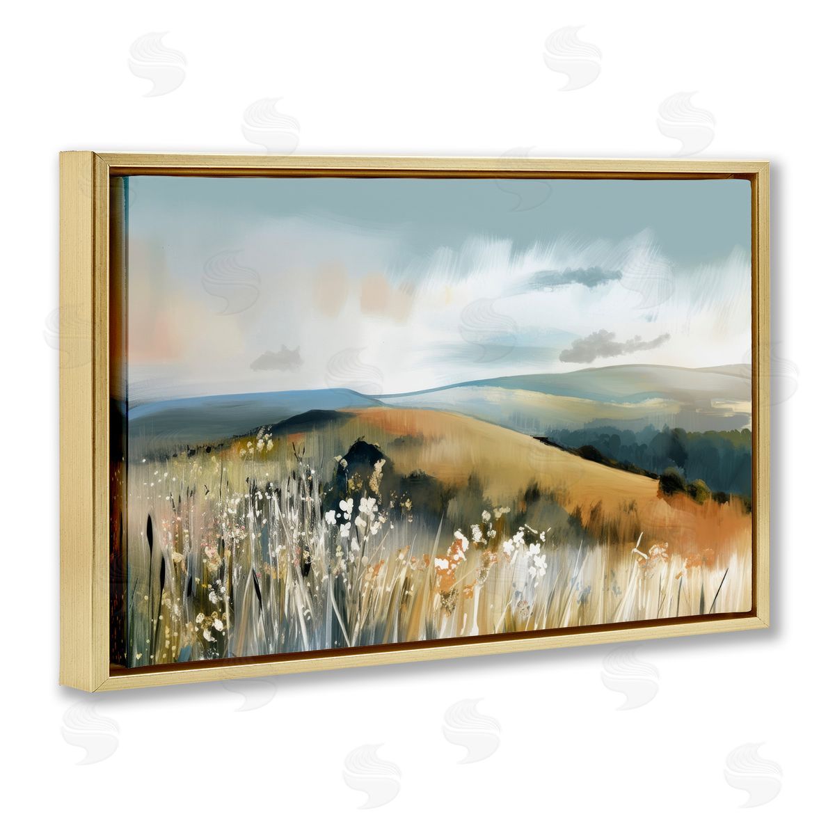 Elara Yasna Coastal Expressions Landscape Canvas Wall Art Print