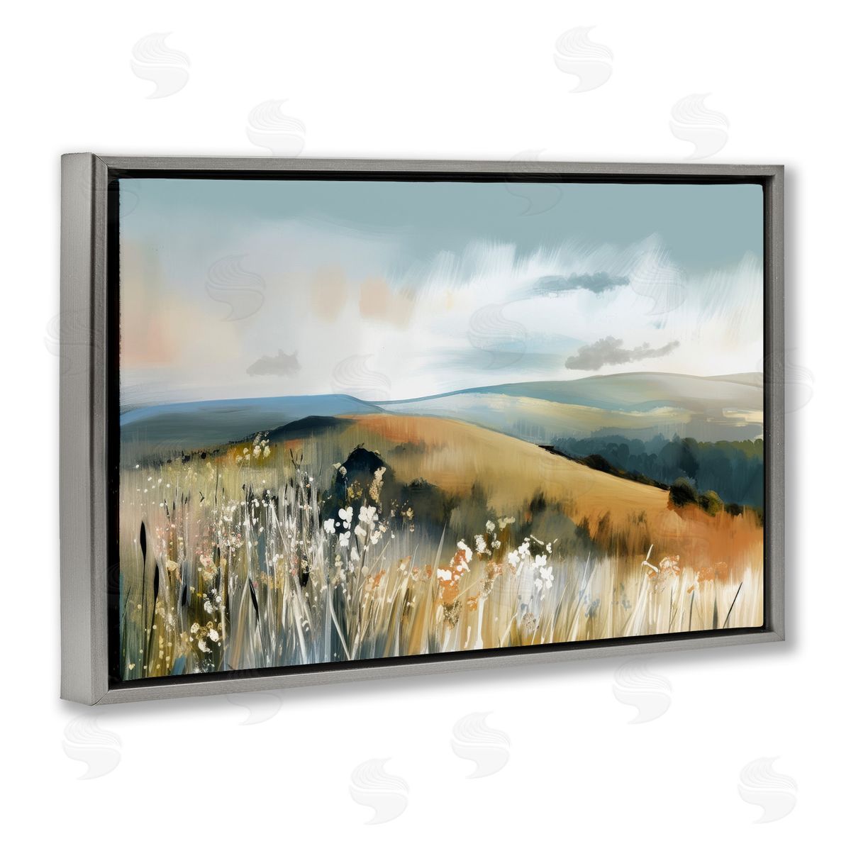 Elara Yasna Coastal Expressions Landscape Canvas Wall Art Print