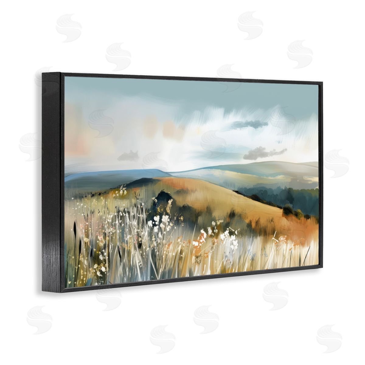 Elara Yasna Coastal Expressions Landscape Canvas Wall Art Print